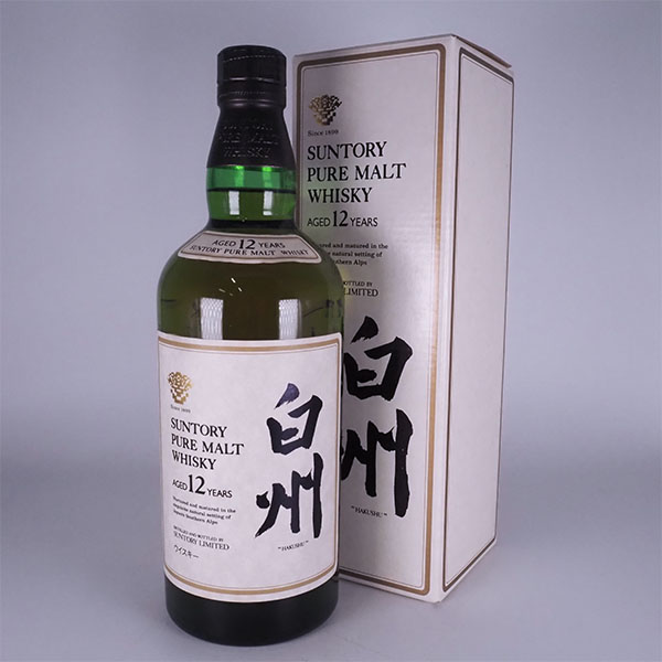 高価買取されているお酒「白州（HAKUSHU）」